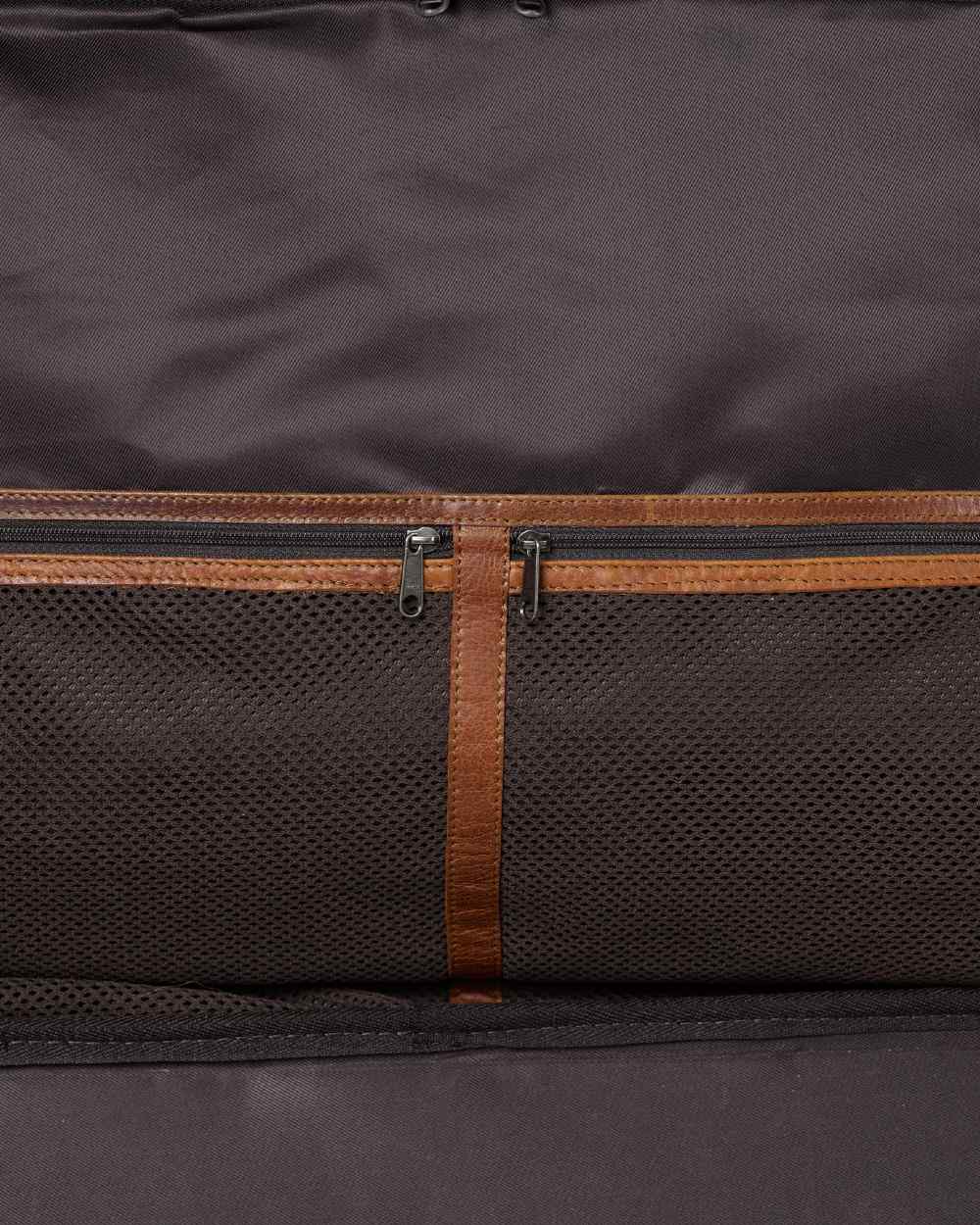 Warm Olive Coloured Harkila Weekend Bag on white background #colour_warm-olive