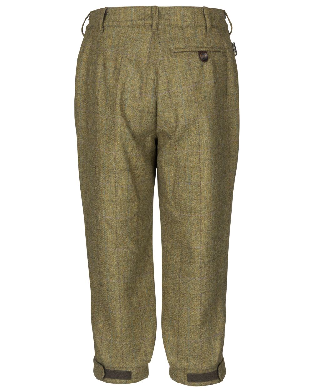 Olive Coloured Harkila Womens Jura GTX Knee Length Trousers on white background #colour_olive