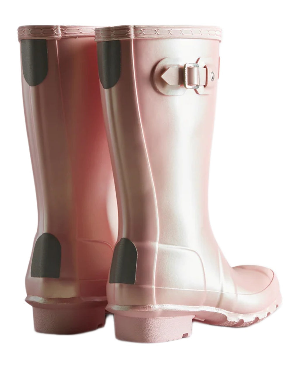 Belle Coloured Hunter Big Kids Original Pearlised Wellington Boots on White Background
#colour_belle