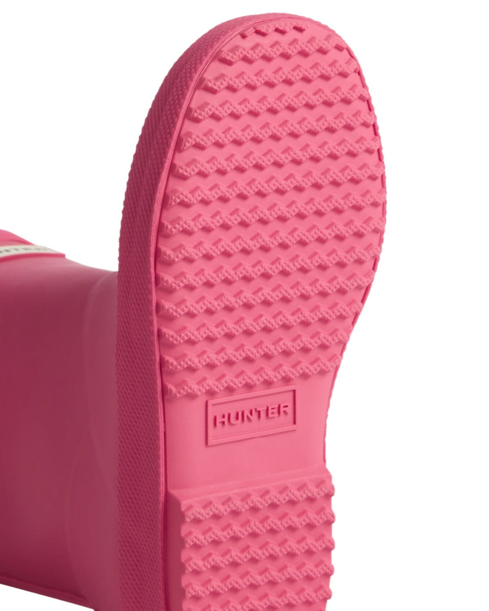 Bright Pink Coloured Hunter Kids First Classic Wellington Boots on White Background
#colour_bright-pink
