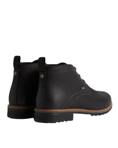 Black Coloured Hunter Mens Jura Ankle Boots on White Background
#colour_black