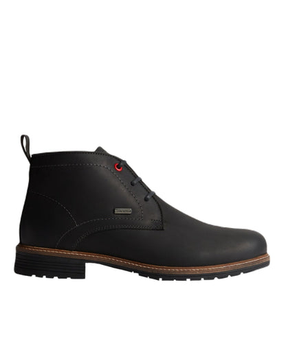 Black Coloured Hunter Mens Jura Ankle Boots on White Background
#colour_black