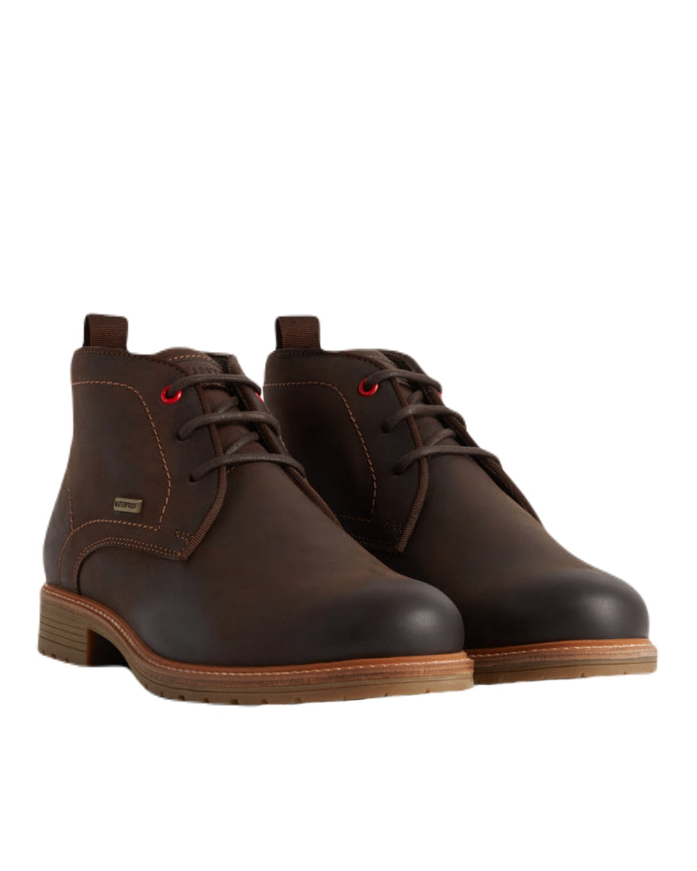 Brown Coloured Hunter Mens Jura Ankle Boots on White Background
#colour_brown