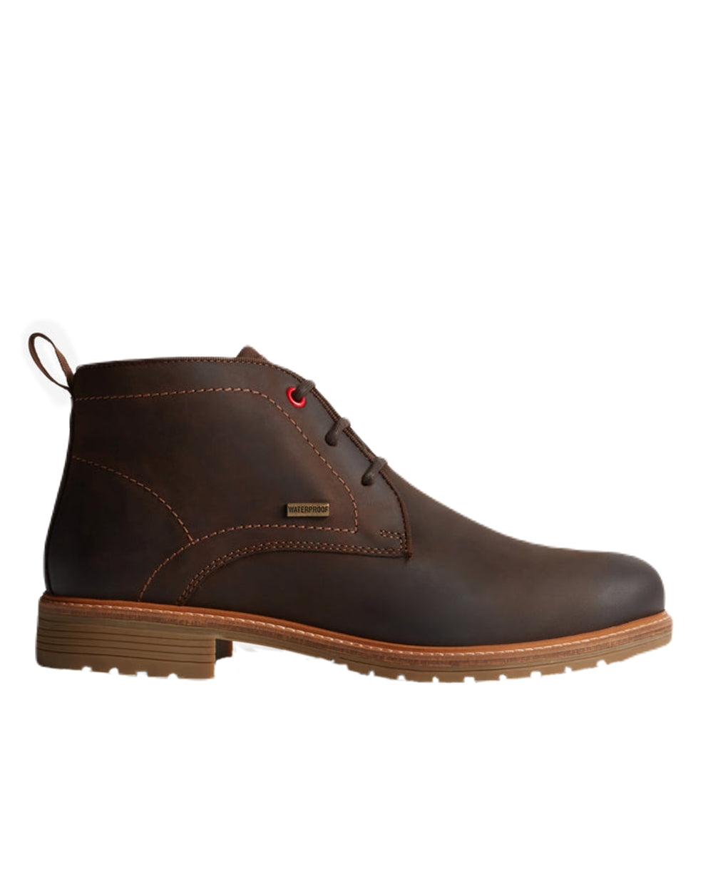 Brown Coloured Hunter Mens Jura Ankle Boots on White Background
#colour_brown