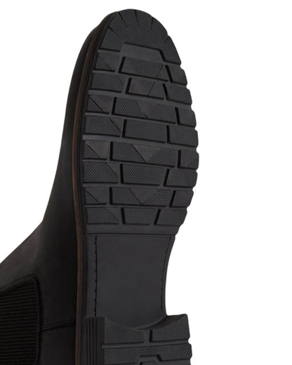 Black Coloured Hunter Mens Jura Dealer Boots on White Background
#colour_black