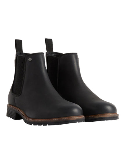 Black Coloured Hunter Mens Jura Dealer Boots on White Background
#colour_black