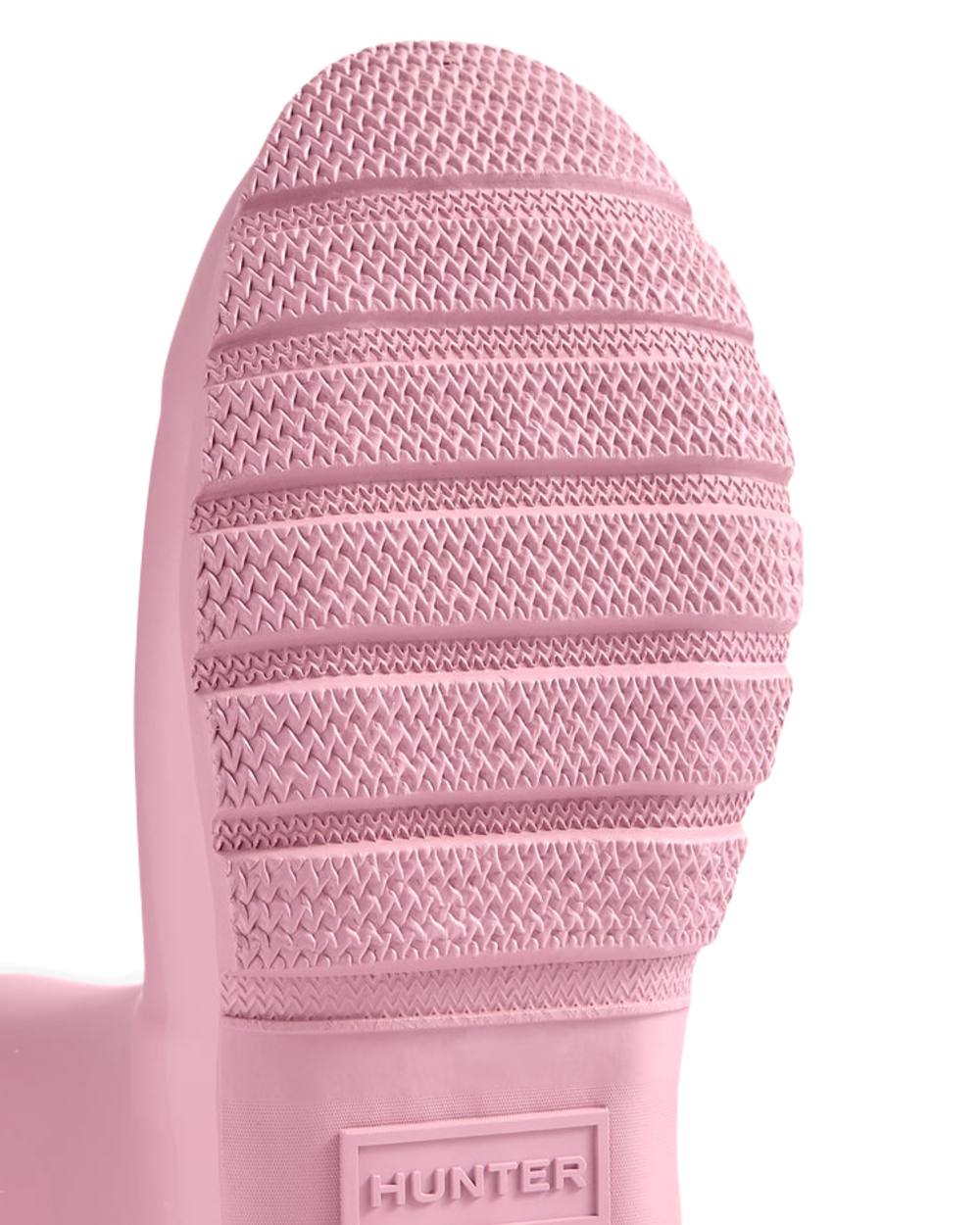 Pink Nectar Coloured Hunter Womens Original Short Wellington Boots on White Background
#colour_pink-nectar