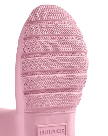 Pink Nectar Coloured Hunter Womens Original Short Wellington Boots on White Background
#colour_pink-nectar