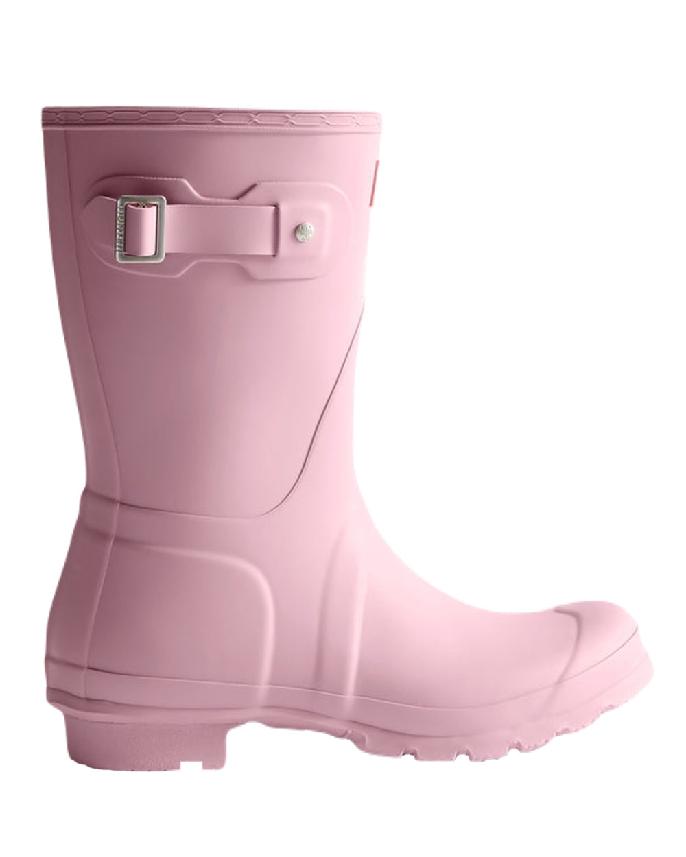 Pink Nectar Coloured Hunter Womens Original Short Wellington Boots on White Background
#colour_pink-nectar