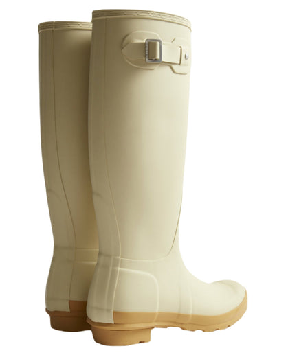 Gravel Biscuit Coloured Hunter Womens Original Tall Wellington Boots on White Background
#colour_gravel-biscuit