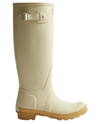 Gravel Biscuit Coloured Hunter Womens Original Tall Wellington Boots on White Background
#colour_gravel-biscuit