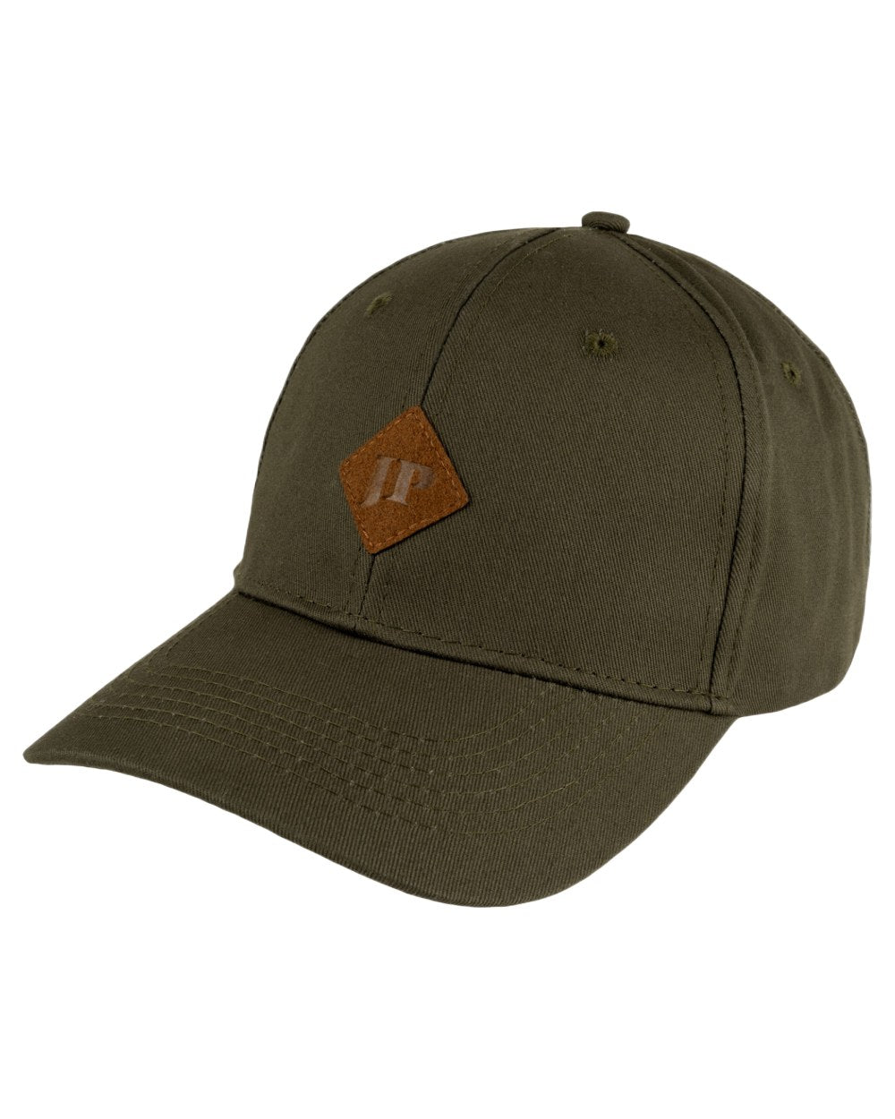 Olive Brown Coloured Jack Pyke Dalesman Baseball Hat on White Background
#colour_olive-brown