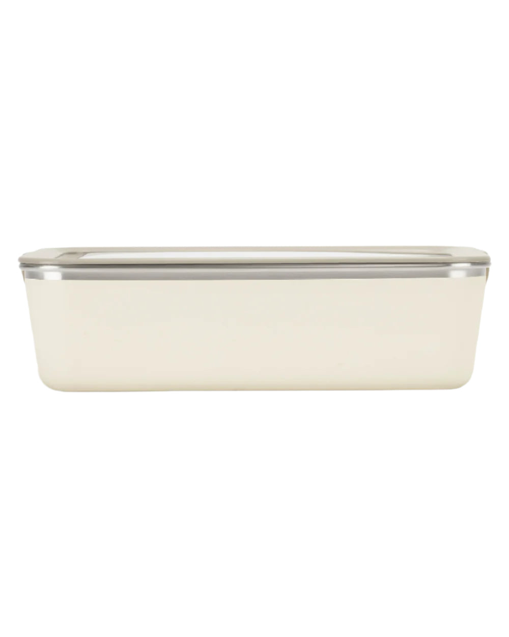 Tofu Coloured Klean Kanteen Rise 1005ml Meal Box On A White Background #colour_tofu