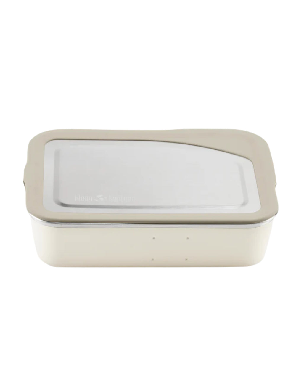 Tofu Coloured Klean Kanteen Rise 1005ml Meal Box On A White Background #colour_tofu