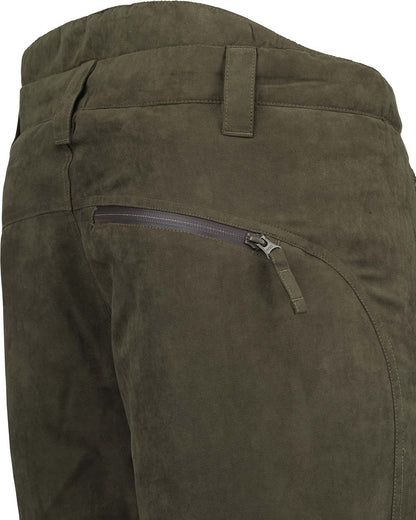 Green coloured Laksen Waterford ISO 80 Primaloft Trousers on White background