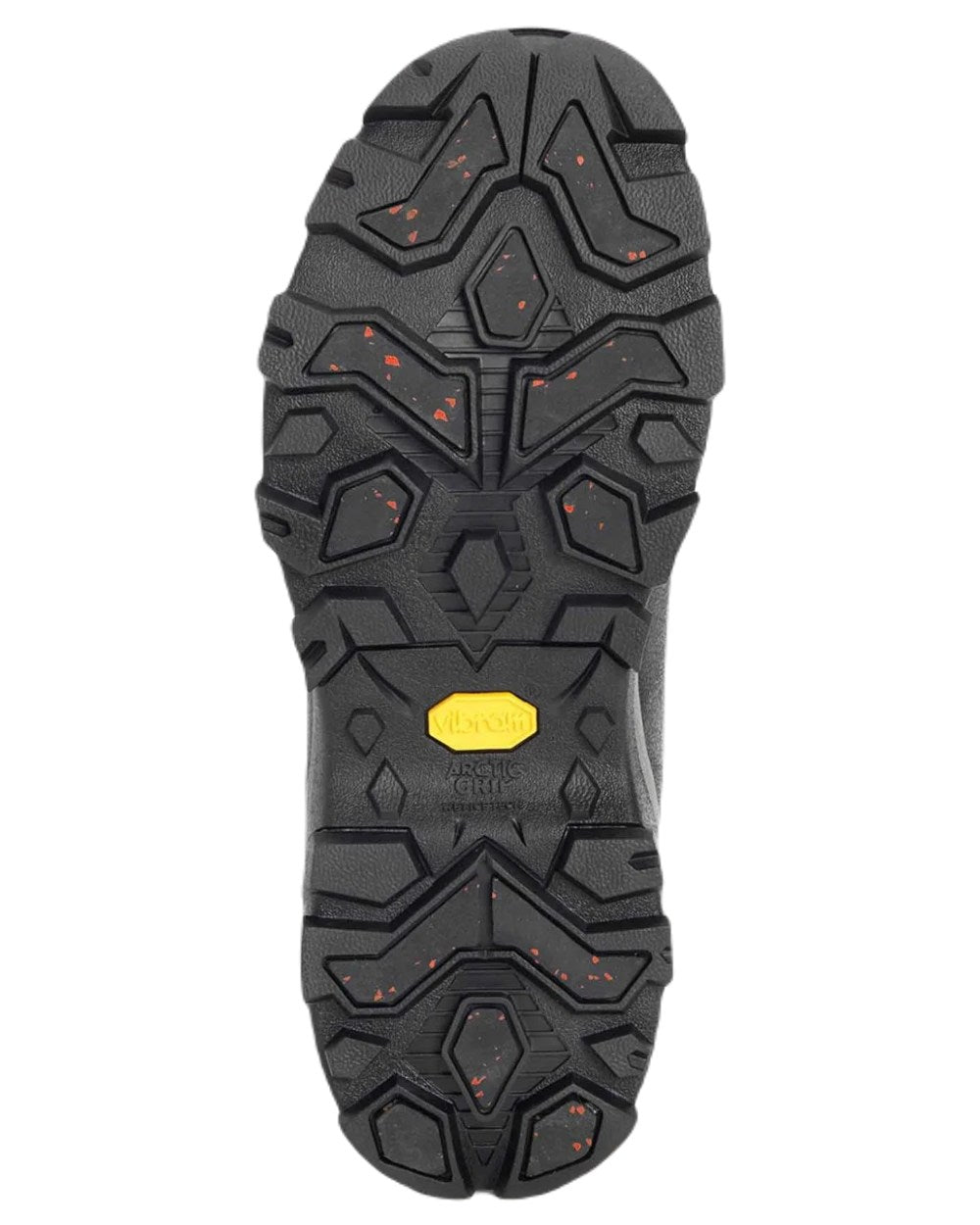 Grey Geometric Print Coloured Muck Boots Arctic Ice Mid Wellingtons On A White Background #colour_grey-geometric-print