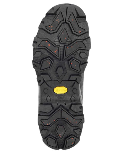 Grey Geometric Print Coloured Muck Boots Arctic Ice Mid Wellingtons On A White Background #colour_grey-geometric-print