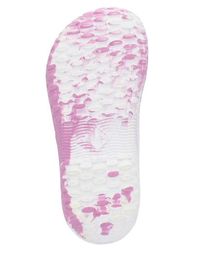 Pink Swirl Coloured Muck Boots Childrens Muckster Lite Clogs On A White Background #colour_pink-swirl