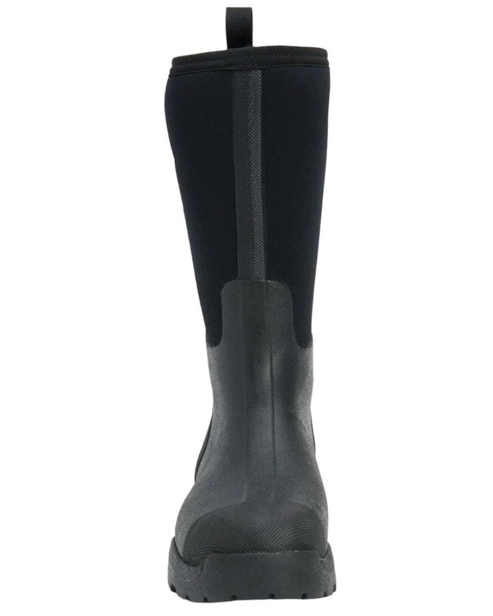 Black Coloured Muck Boots Derwent II Wellingtons On A White Background #colour_black