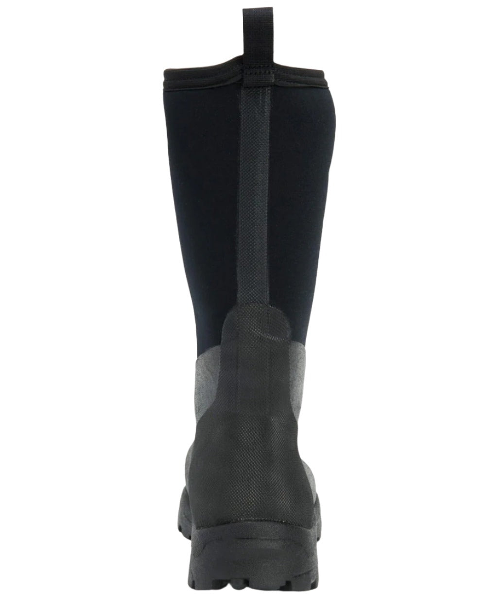 Black Coloured Muck Boots Derwent II Wellingtons On A White Background #colour_black
