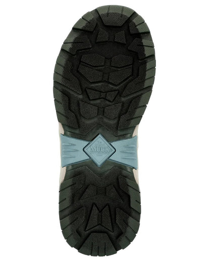 Dark Moss Coloured Muck Boots Ladies Apex Zip Mid Boots On A White Background #colour_dark-moss