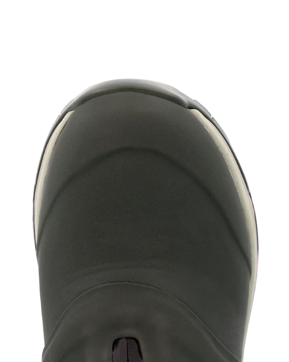 Dark Moss Coloured Muck Boots Ladies Apex Zip Mid Boots On A White Background #colour_dark-moss