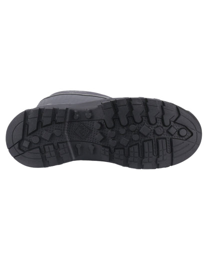 Black Grey Coloured Muck Boots Mens Grit S5 Tall Boots on White Background
#colour_black-grey