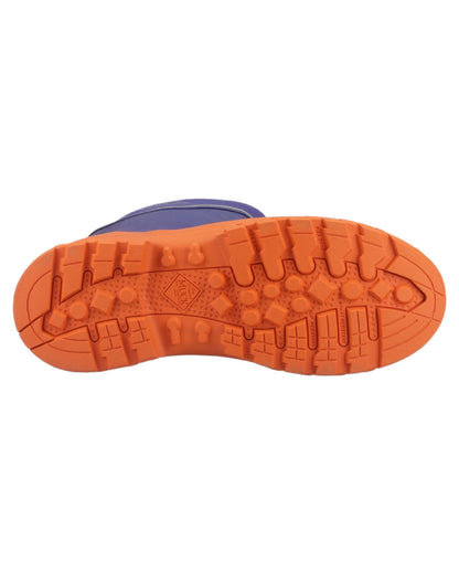Blue Orange Coloured Muck Boots Mens Grit S5 Tall Boots on White Background
#colour_blue-orange