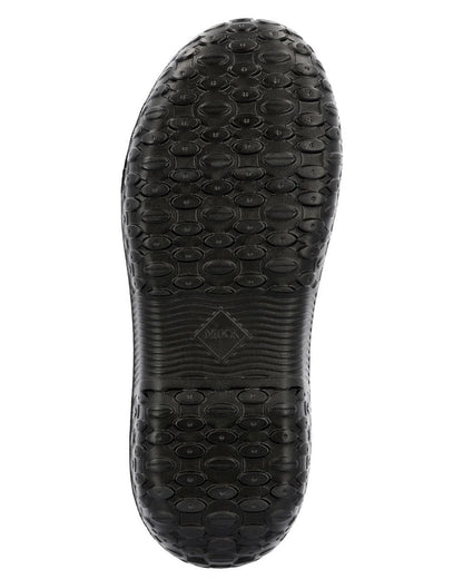 Black Coloured Muck Boots Mens Muckster Lite Ankle Boots On A White Background #colour_black