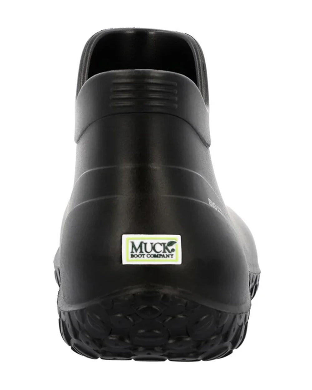 Black Coloured Muck Boots Mens Muckster Lite Ankle Boots On A White Background #colour_black