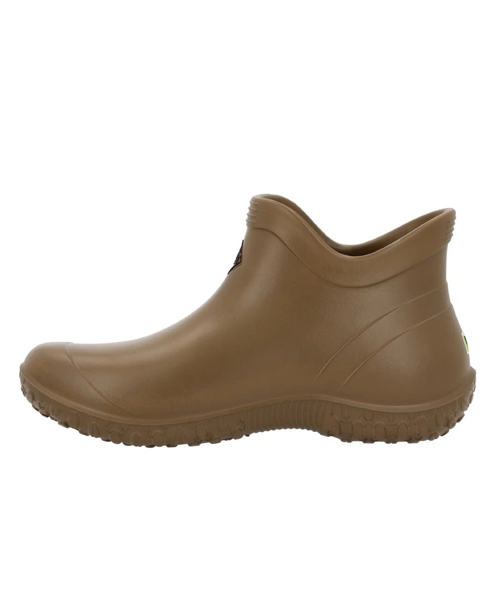 Kangaroo Coloured Muck Boots Mens Muckster Lite Ankle Boots On A White Background #colour_kangaroo