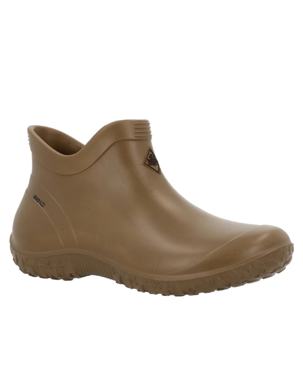 Kangaroo Coloured Muck Boots Mens Muckster Lite Ankle Boots On A White Background #colour_kangaroo