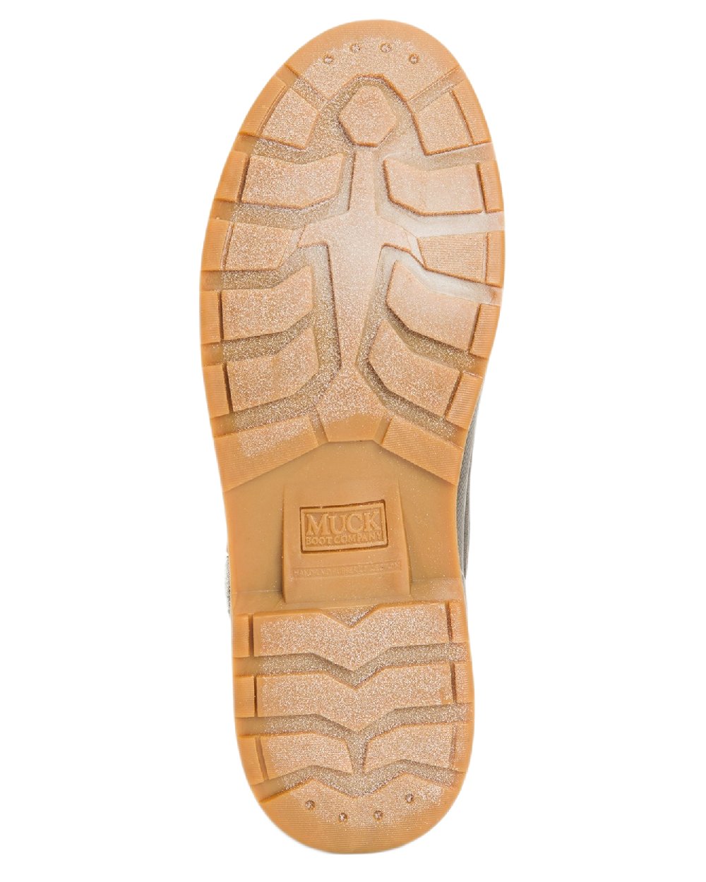 Tan Coloured Muck Boots Mens Originals Duck Lace-Up Leather Short Boots on White Background
#colour_tan