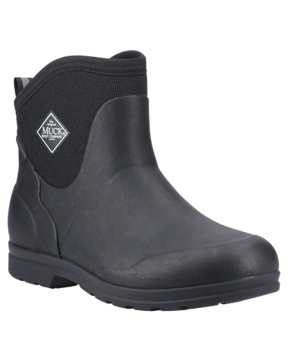 Black Coloured Muck Boots Mens Originals Excursion Ankle Boots on White Background
#colour_black