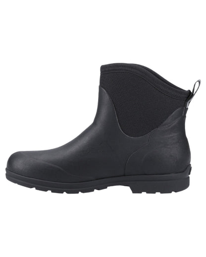 Black Coloured Muck Boots Mens Originals Excursion Ankle Boots on White Background
#colour_black