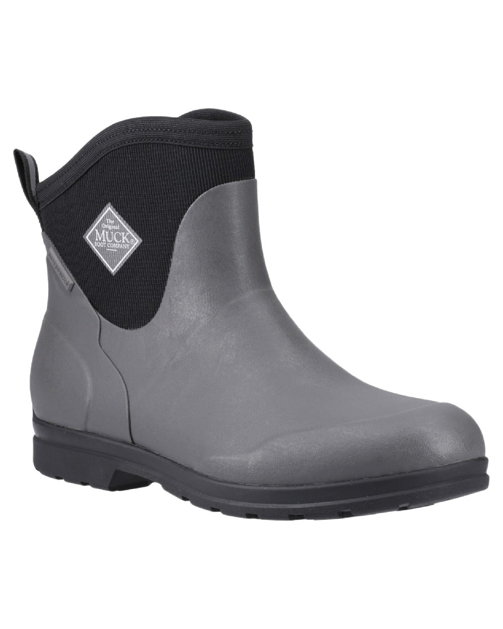 Grey Coloured Muck Boots Mens Originals Excursion Ankle Boots on White Background
#colour_grey
