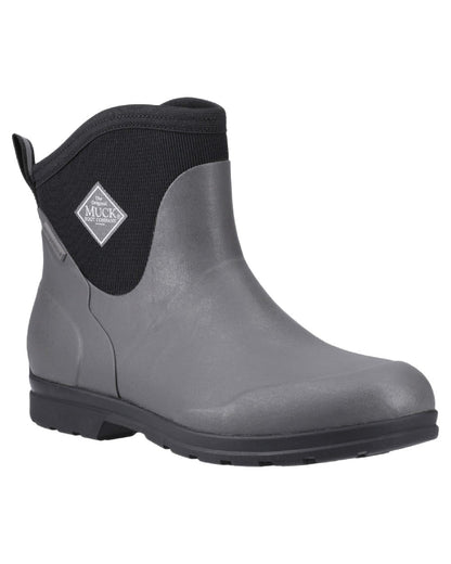 Grey Coloured Muck Boots Mens Originals Excursion Ankle Boots on White Background
#colour_grey