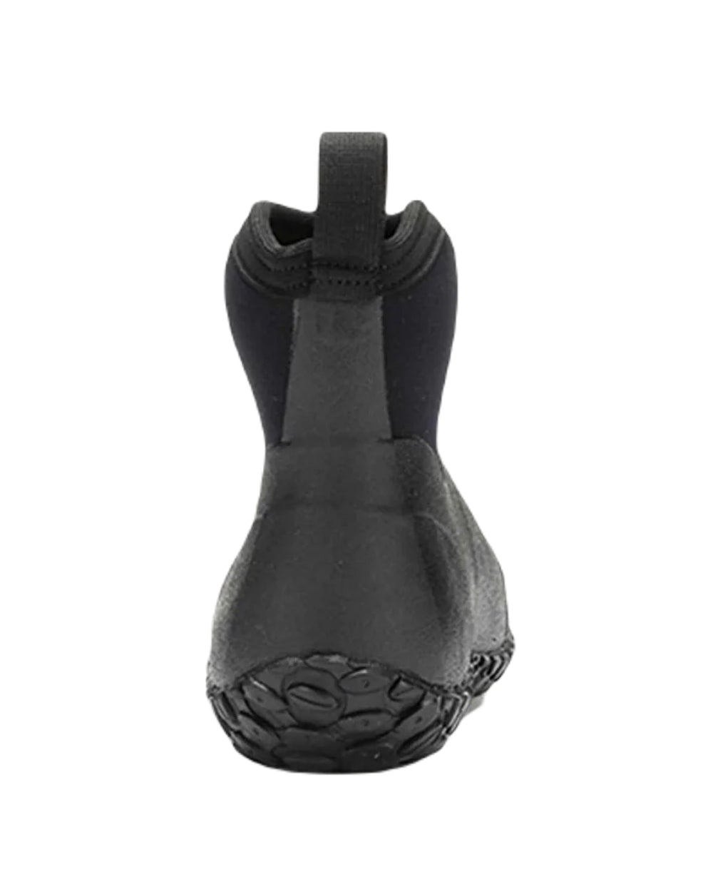 Black Coloured Muck Boots Mens RHS Muckster II Ankle Boots On A White Background #colour_black