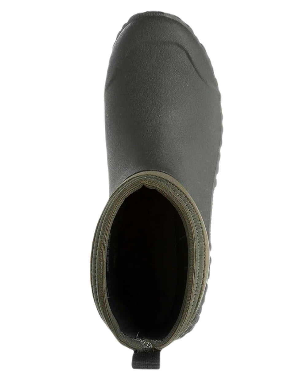 Moss Coloured Muck Boots Mens RHS Muckster II Ankle Boots On A White Background #colour_moss