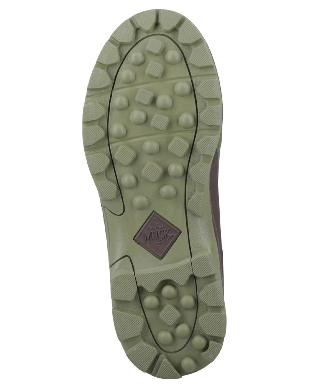 Olive Coloured Muck Boots Unisex Calder Short Boots On A White Background #colour_olive