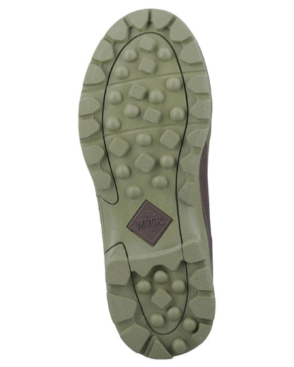 Olive Coloured Muck Boots Unisex Calder Short Boots On A White Background #colour_olive