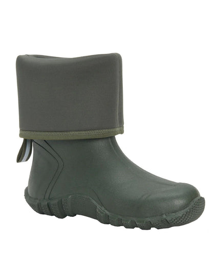Moss Coloured Muck Boots Unisex Edgewater Classic Tall Boots On A White Background #colour_moss