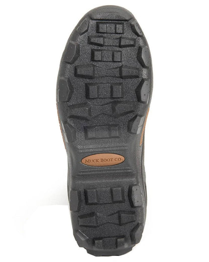 Brown Coloured Muck Boots Mens Wetland Pro Tall Boots On A White Background #colour_brown