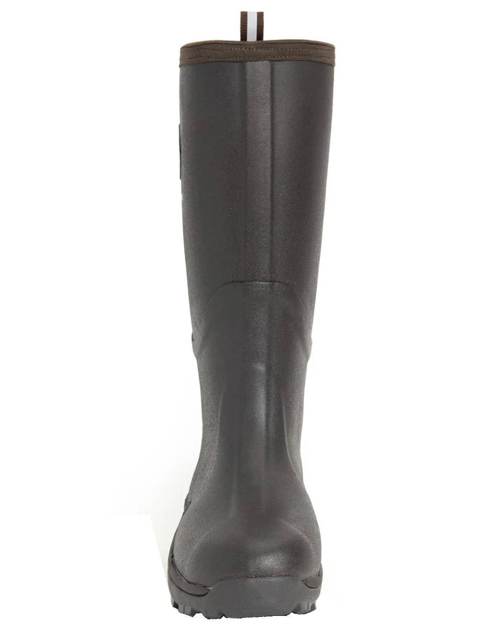Brown Coloured Muck Boots Mens Wetland Pro Tall Boots On A White Background #colour_brown