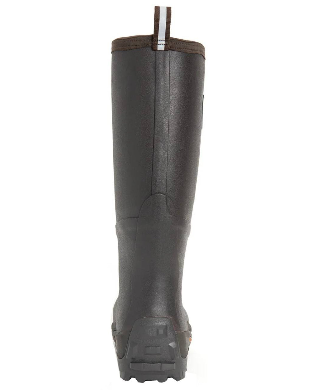 Brown Coloured Muck Boots Mens Wetland Pro Tall Boots On A White Background #colour_brown