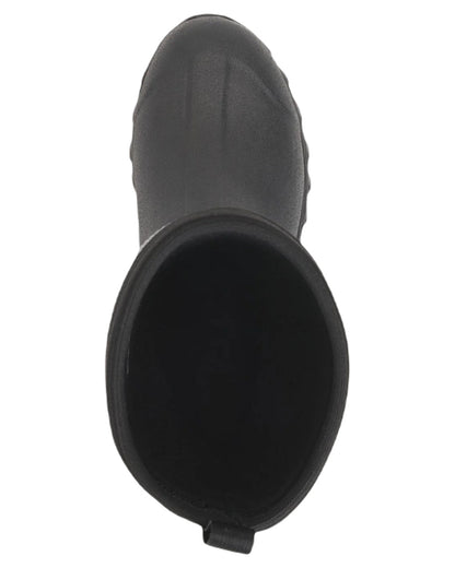 Black Grey Coloured Muck Boots Womens Arctic Sport II Mid Wellingtons On A White Background #colour_black-grey