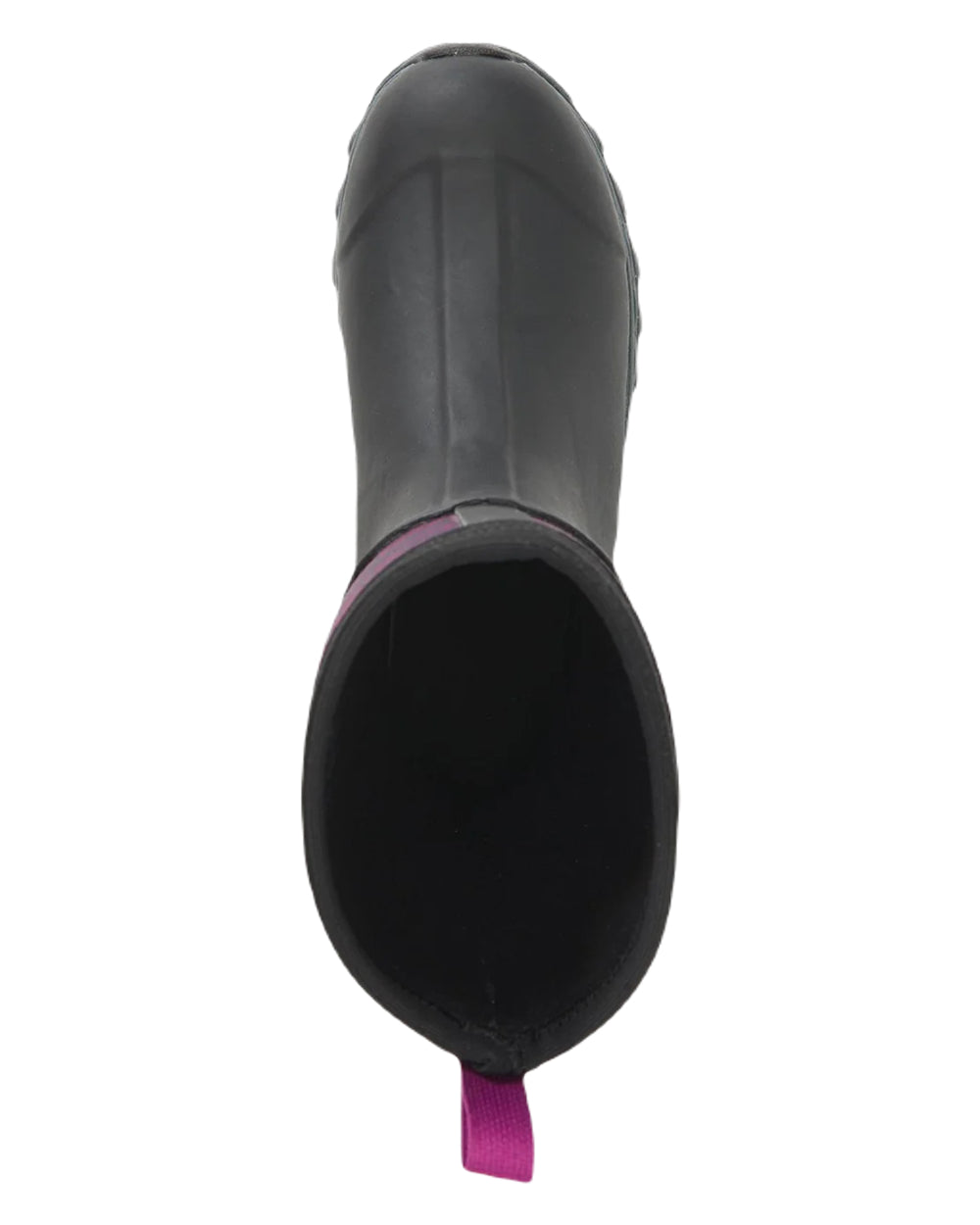 Magenta Digi Fade Print Coloured Muck Boots Womens Arctic Sport II Mid Wellingtons On A White Background #colour_magenta-digi-fade-print
