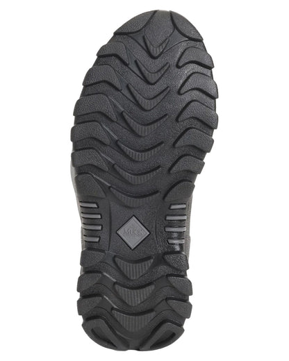 Black Grey coloured Muck Boots Womens Artic Sport II Tall Wellington Sole on White background #colour_grey