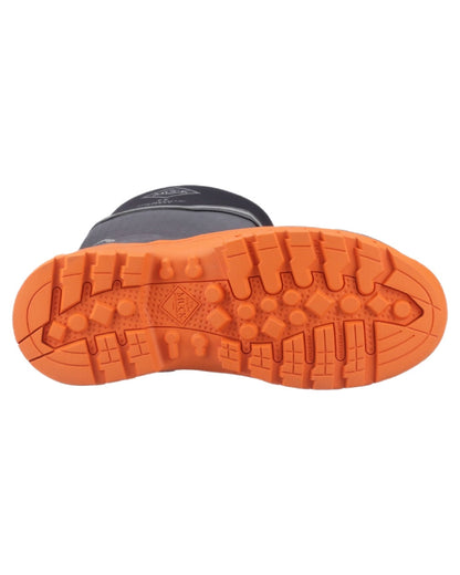 Black Orange Coloured Muck Boots Womens Grit S5 Tall Boots on White Background
#colour_black-orange