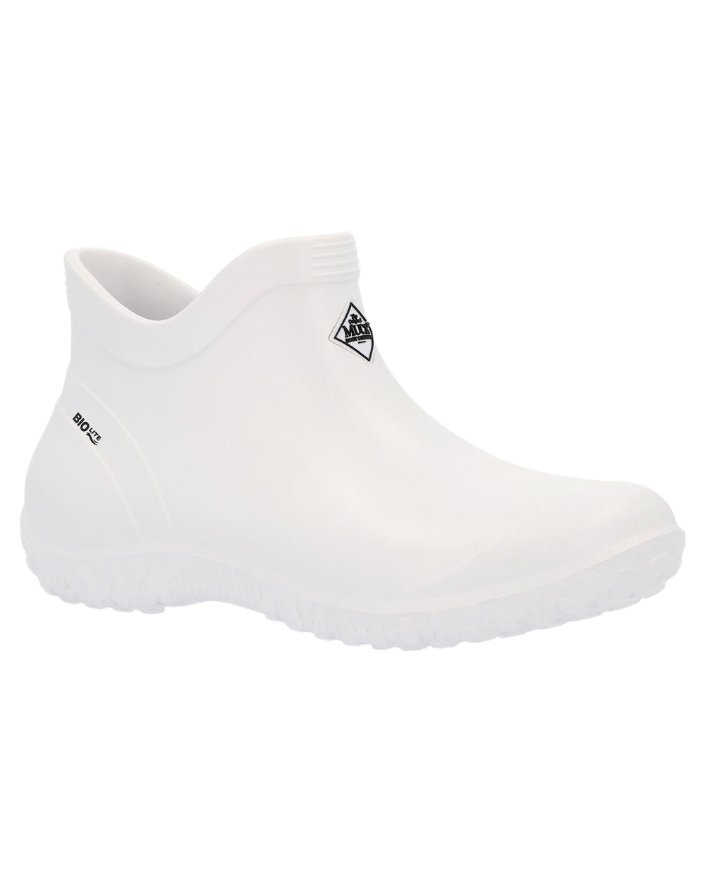 White Coloured Muck Boots Womens Muckster Lite Ankle Boots on White Background
#colour_white